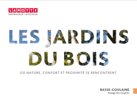 Terrain à construire - Les Jardins du Bois à Basse-Goulaine (44) - Plaquette commerciale - Lamotte Aménageur Lotisseur