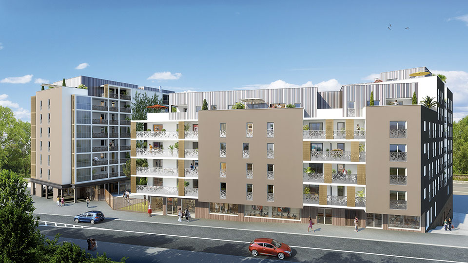 Le démembrement temporaire, solution d'investissement - Programme immobilier neuf - Horizon Mermoz à Rennes (35) - Lamotte