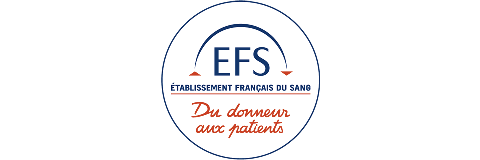 Établissement français du sang (EFS) - Logo - Lamotte