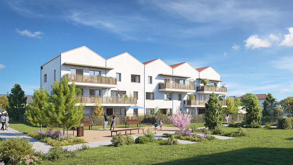 Programme immobilier neuf sur l'Ilot Barrois à Luçon (85) - Lamotte
