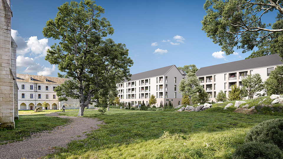 Résidence services seniors - Les Jardins de Richelieu à Luçon (Vendée) - Lamotte