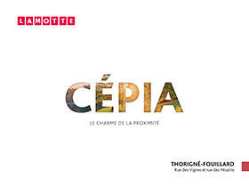 Programme immobilier neuf - Cepia à Thorigné-Fouillard (35) - Plaquette commerciale - Lamotte