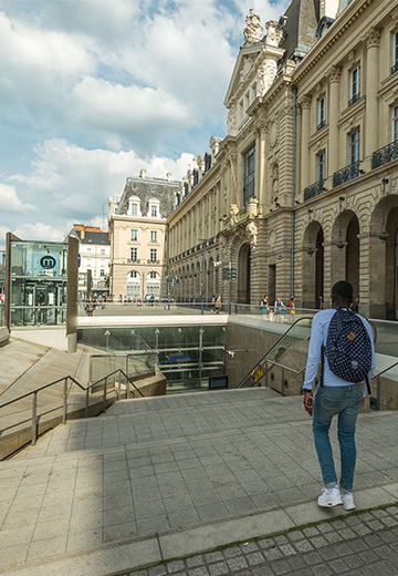 Résidence étudiante - 36 Academy à Rennes (35) - Vue de quartier 1 - Lamotte