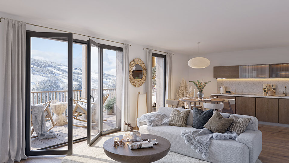 Développement en Occitanie - Programme immobilier neuf L'Ouréa à Saint-Lary-Soulan (65) - Appartement - Lamotte
