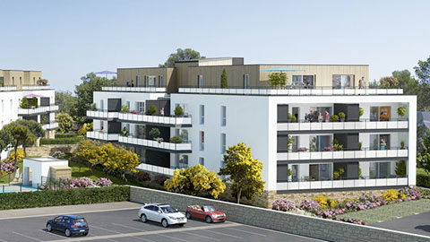 Programme immobilier neuf - Blue Baie à Arzon (56) - Lamotte