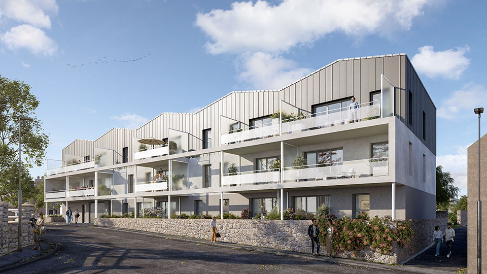 Programme immobilier neuf - Hermione à Brest (29) - Lamotte