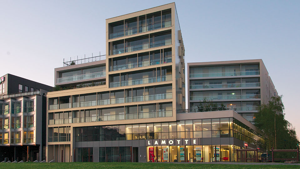 Bureaux à Quai West, siège de la direction régionale à Nantes - Histoire - Groupe Lamotte