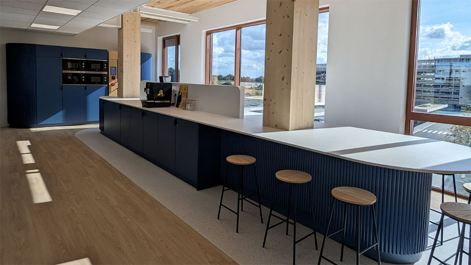 Centre We Flex Rennes La Courrouze - Espace tisanerie - Groupe Lamotte