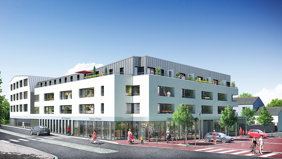 Programme immobilier neuf Eozen - Quartier Saint-Joseph-de-Porterie à Nantes (Loire-Atlantique) - Lamotte