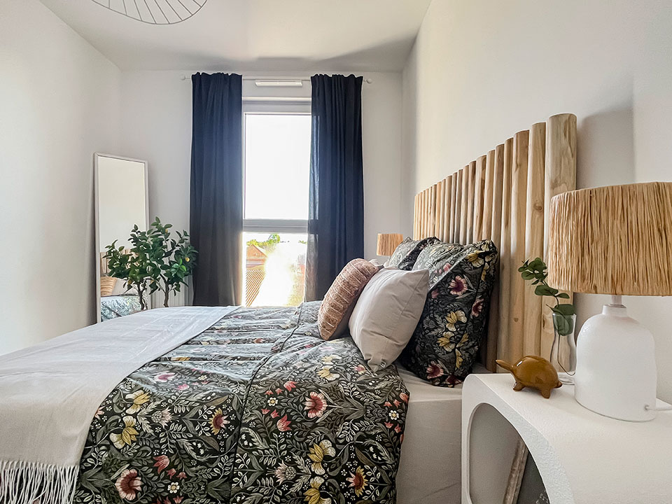 Programme immobilier neuf Peninsula à Arzon (56) - Portes ouvertes et appartement témoin - Chambre 2 - Lamotte