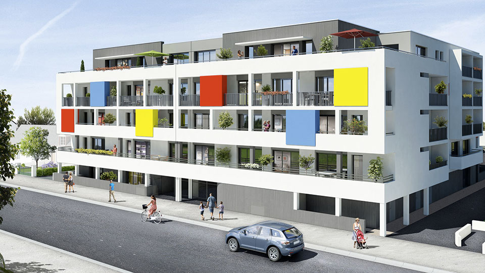 Programme immobilier neuf Soléane à Saint-Nazaire (Loire-Atlantique) - Lancement commercial - Lamotte