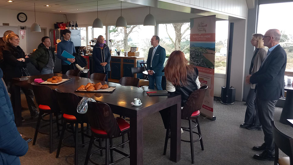 Rencontres partenaires à Pléneuf-Val-André - Lamotte Aménageur Lotisseur