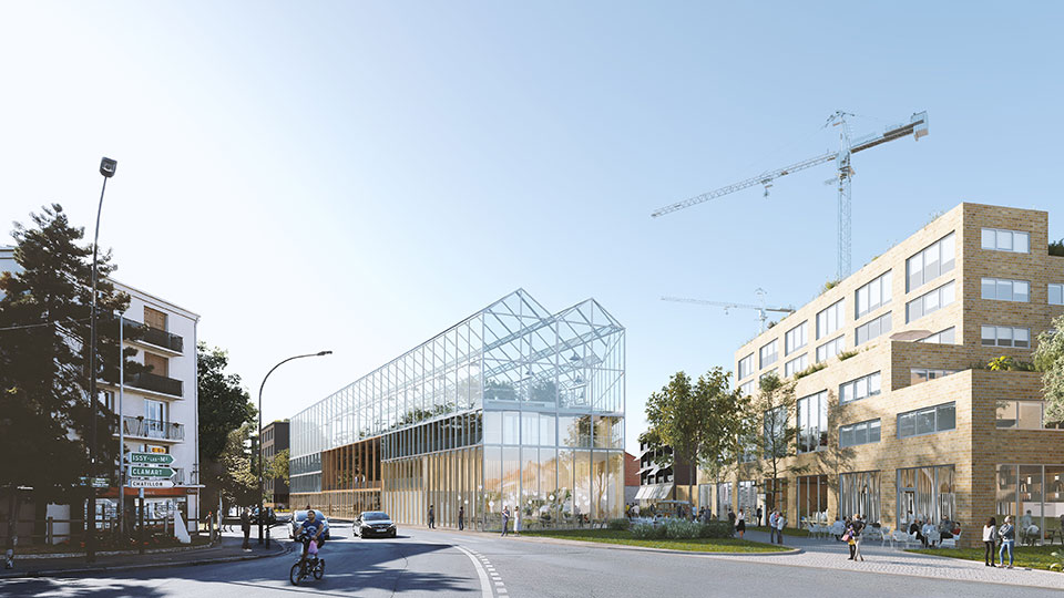 Concours "Inventons la métropole du Grand Paris" - Le site Blanchard Croizat-Fortin à Bagneux (Hauts-de-Seine) - Lamotte
