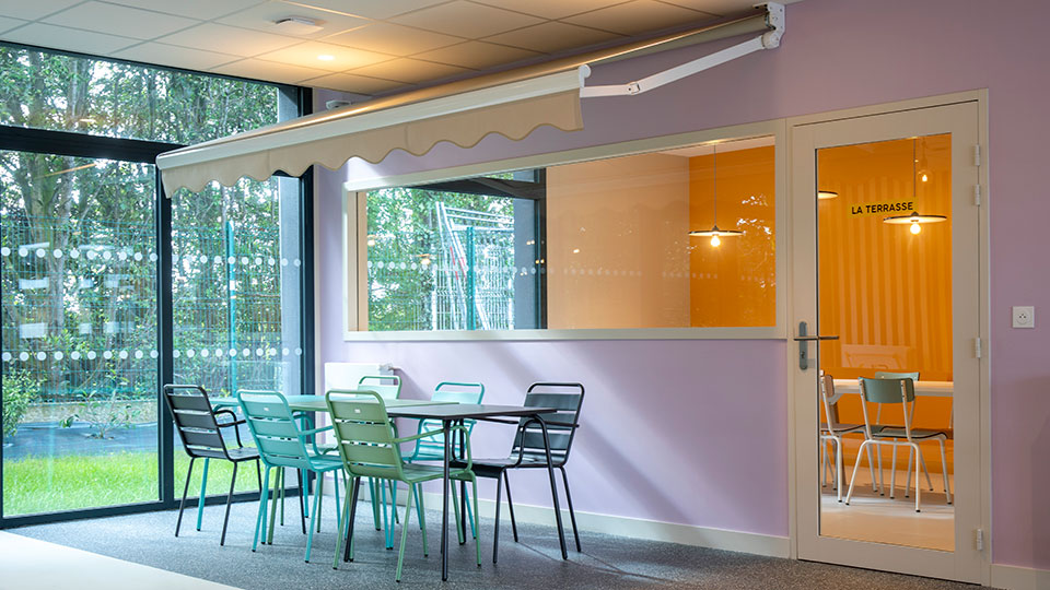 Résidence Fo'lo pour étudiants et jeunes actifs - Salle de convivialité - Groupe Lamotte