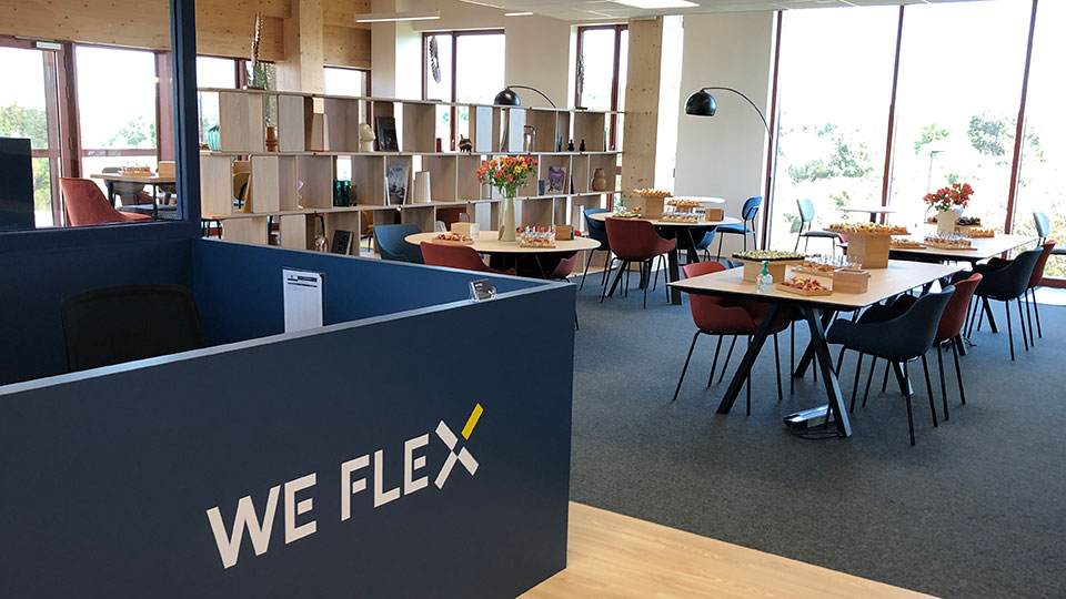 Centre d'affaires We Flex - Espace de travail convivial - Groupe Lamotte