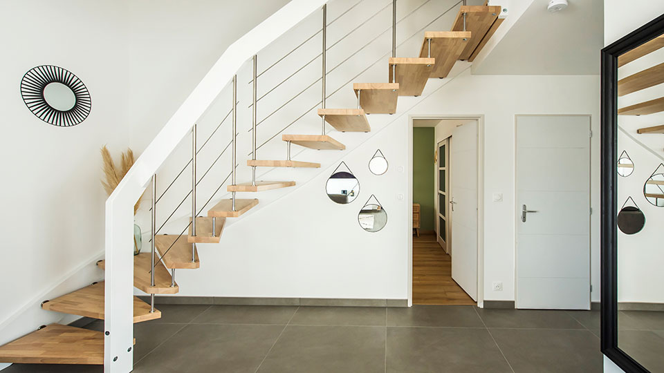 Référence - Escalier d'une maison - Lamotte Maisons Individuelles / Groupe Lamotte