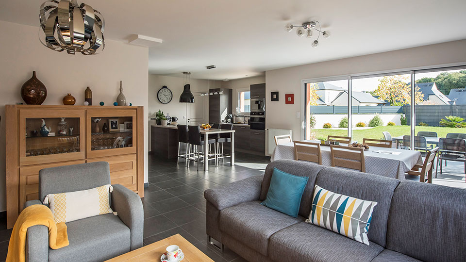 Référence - Salon d'une maison - Lamotte Maisons Individuelles / Groupe Lamotte