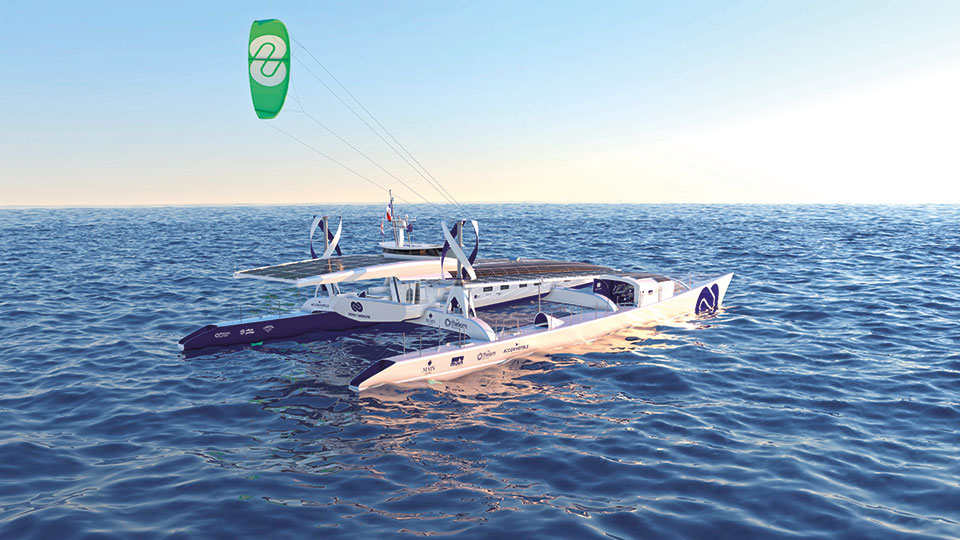 Partenariat avec le bateau Energy Observer - Officialisation - Lamotte