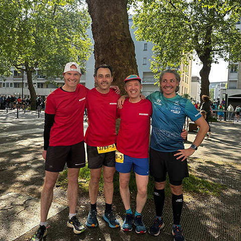 Rennes Urban Trail 2025 - Coureurs avant le départ du 24k - Lamotte