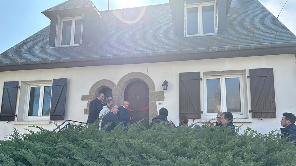Partenariat avec l'UMIH pour la mise à disposition de maisons - Visite d'un logement - Lamotte