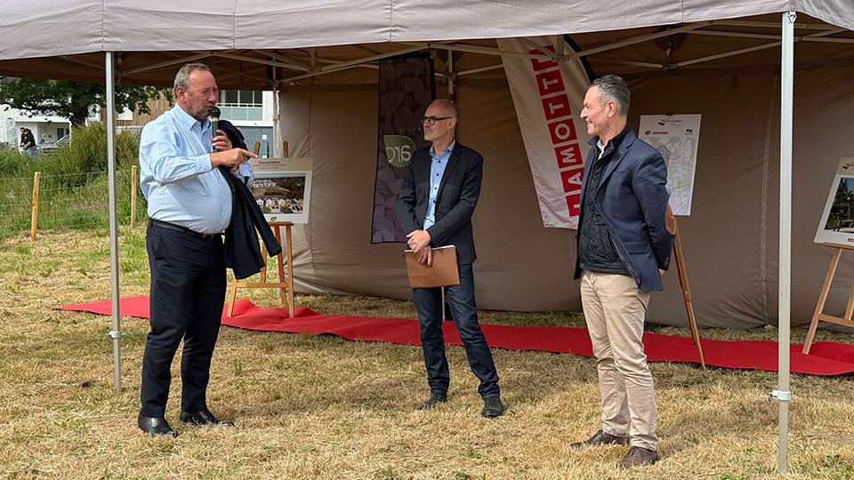 Inauguration du programme Vannes Village - Discours des acteurs du projet - Lamotte