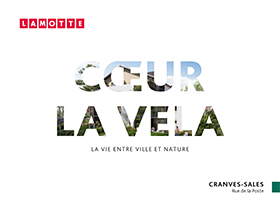 Programme immobilier neuf - Coeur La Vela à Cranves-Sales (74) - Plaquette commerciale - Lamotte