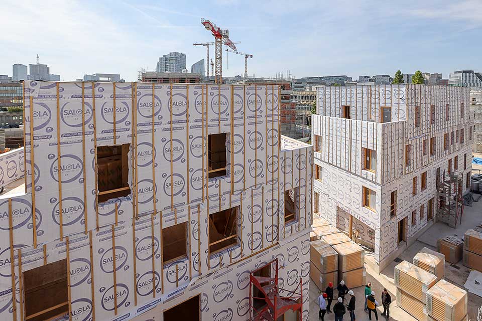 Bas carbone - Programme La Forêt des Groues à Nanterre (92) - Groupe Lamotte