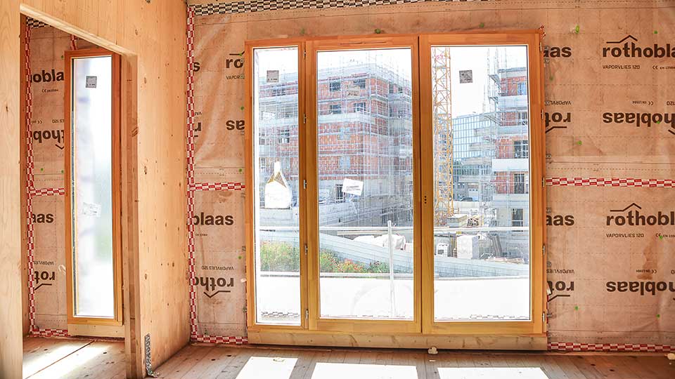 Construction bois - Programme La Forêt des Groues à Nanterre (92) - Fenêtre - Groupe Lamotte