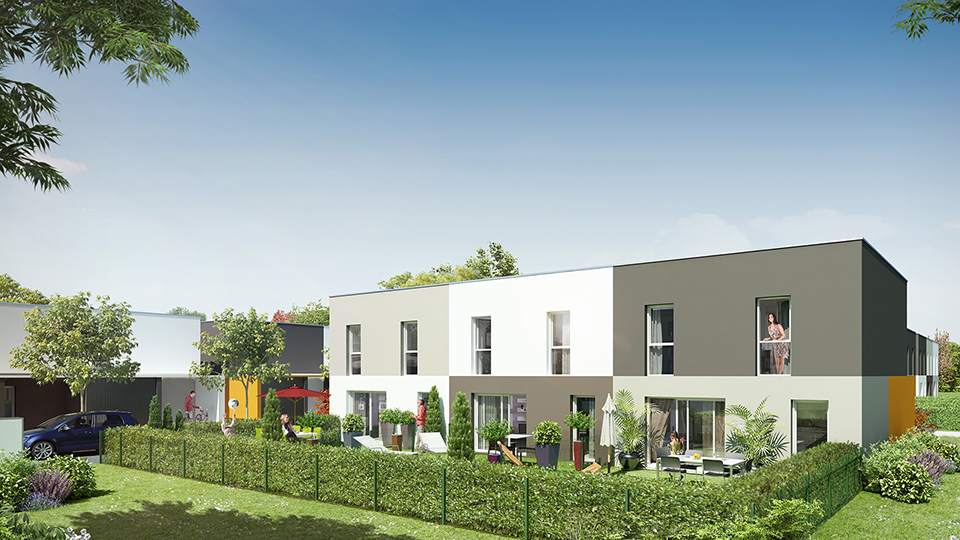 Inauguration du programme Le Jardin des Brasseurs à Brest (29) - Lamotte
