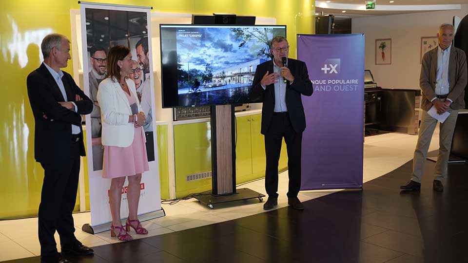 Pose de première pierre du centre de recherche pour Bioprojet Biotech à Saint-Grégoire (35) - Discours de Jean-Marc Trihan - Lamotte