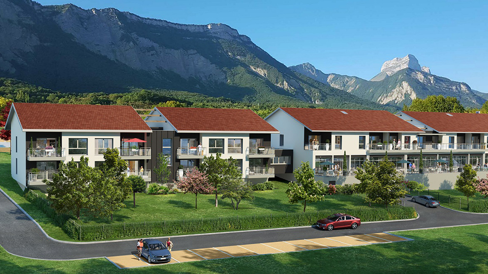 Programme immobilier neuf - Les Terrasses de Belledonne à Biviers (38) - Lamotte
