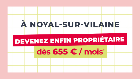 À Noyal-sur-Vilaine (35), devenez propriétaire dès 655 € par mois