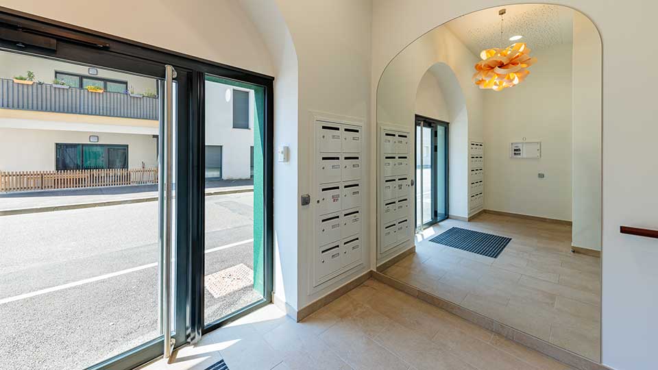 Programme immobilier neuf - Villa Eugénie à Biscarrosse (40) - Hall d'entrée - Lamotte