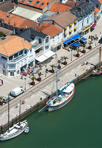 Programme immobilier neuf - Vert Azur à Pornic (44) - Vue de quartier 1 - Lamotte