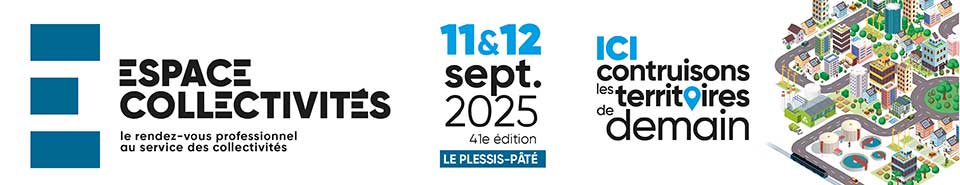 Espace Collectivités 2025 au Plessis-Pâté (Essonne) - Affiche - Lamotte