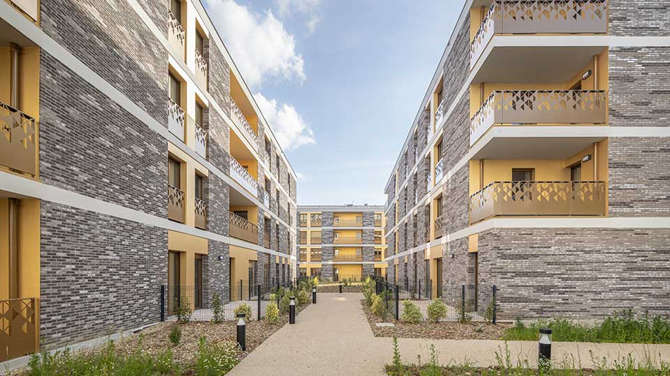 Référence - Programme immobilier neuf Tangram à Romainville (93) - Coeur d'îlot - Groupe Lamotte