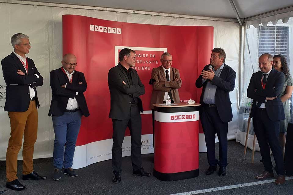 Agence promotion à Aix-les-Bains (73) - Inauguration - Lamotte