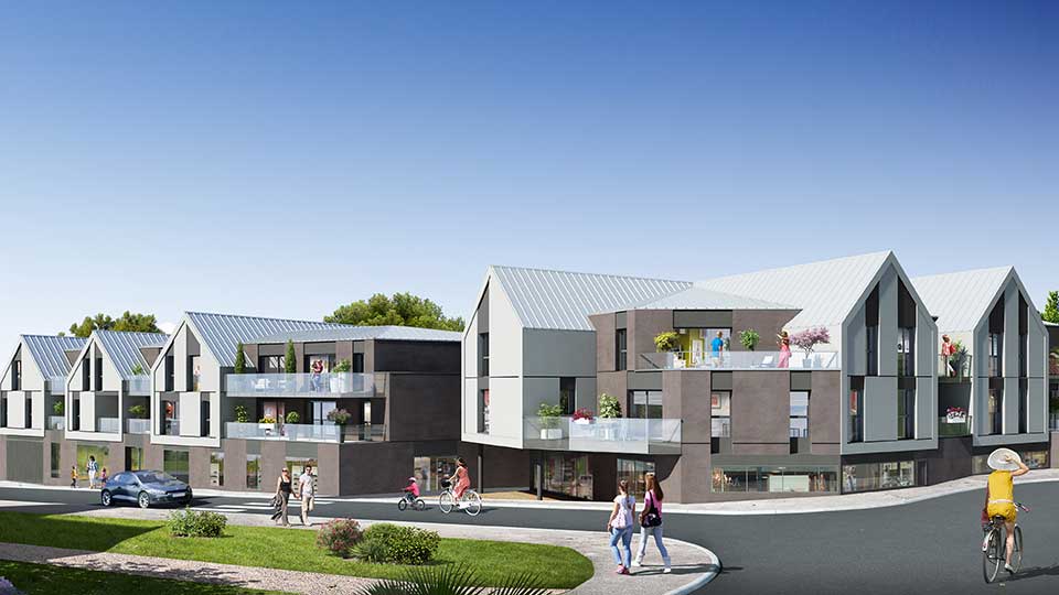 Programme immobilier neuf - Coeur Fougeretz à La Chapelle-des-Fougeretz (35) - Construction - Lamotte