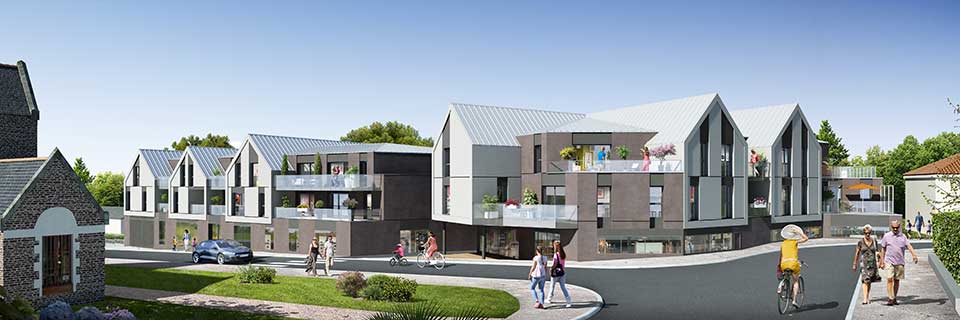 Programme immobilier neuf - Coeur Fougeretz à La Chapelle-des-Fougeretz (35) - Lamotte
