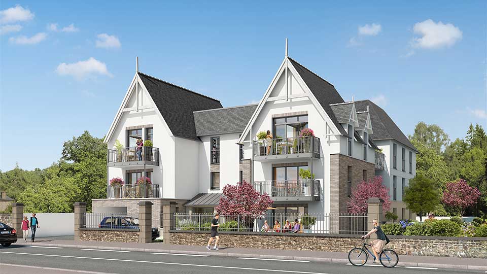 Programme immobilier neuf - Bella Cruz à Dinard (35) - Lamotte
