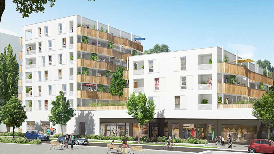 Programme immobilier neuf - Sensea à Rennes (35) - Construction - Lamotte