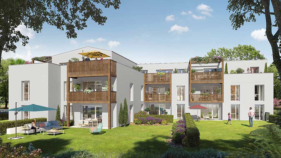 Programme immobilier neuf - Greenside au Rheu (35) - Lamotte