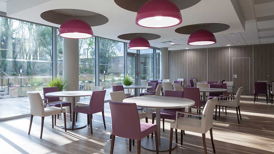 Résidence services seniors - Salle de restauration - Lamotte / Espace et Vie