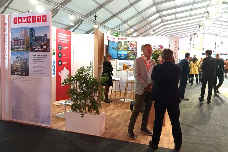 Espace Collectivités 2025 au Plessis-Pâté (Essonne) - Stand - Lamotte