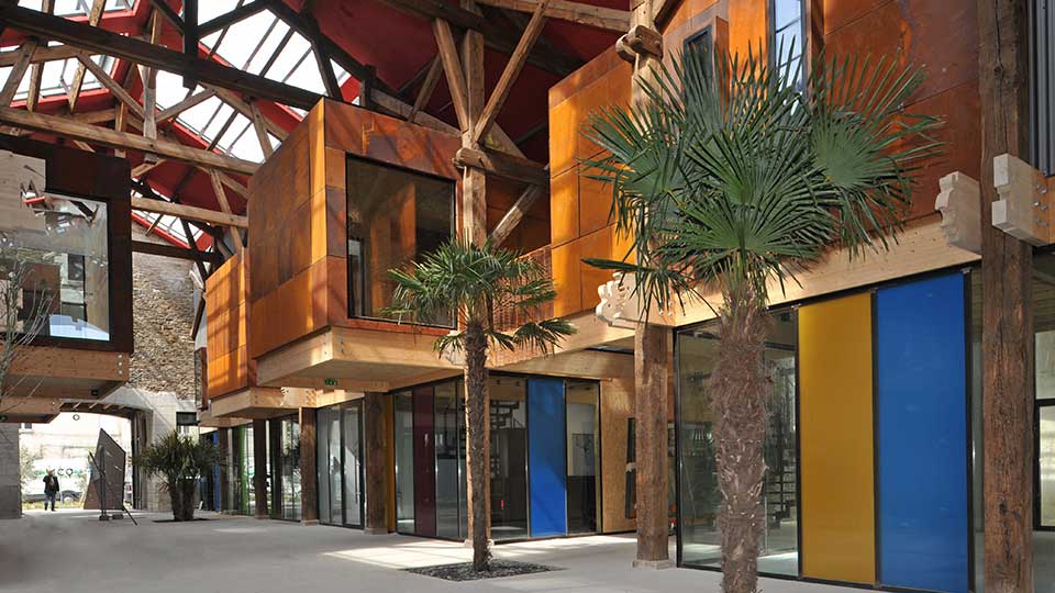 Référence 2 - Programme immobilier tertiaire La Halle de Madeleine à Nantes (44) - Groupe Lamotte