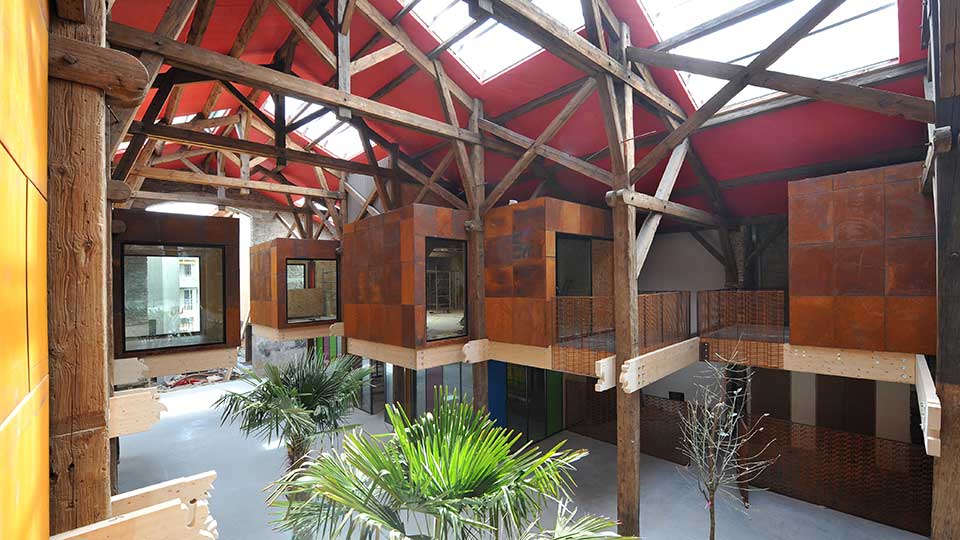 Référence 3 - Programme immobilier tertiaire La Halle de Madeleine à Nantes (44) - Groupe Lamotte