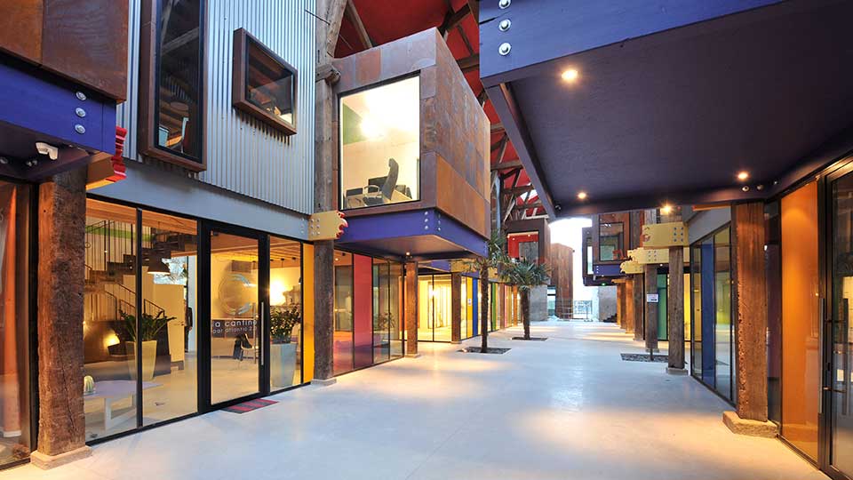 Référence 5 - Programme immobilier tertiaire La Halle de Madeleine à Nantes (44) - Groupe Lamotte