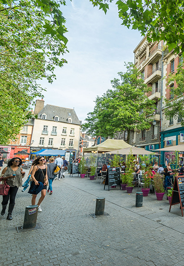 Résidence étudiante - Kleezi | Louis Guilloux à Rennes (35) - Vue de quartier 2 - Lamotte