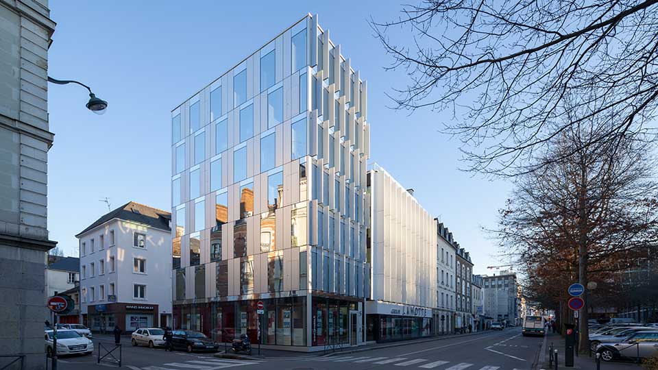 Siège social du Groupe - Boulevard Magenta à Rennes - Lamotte