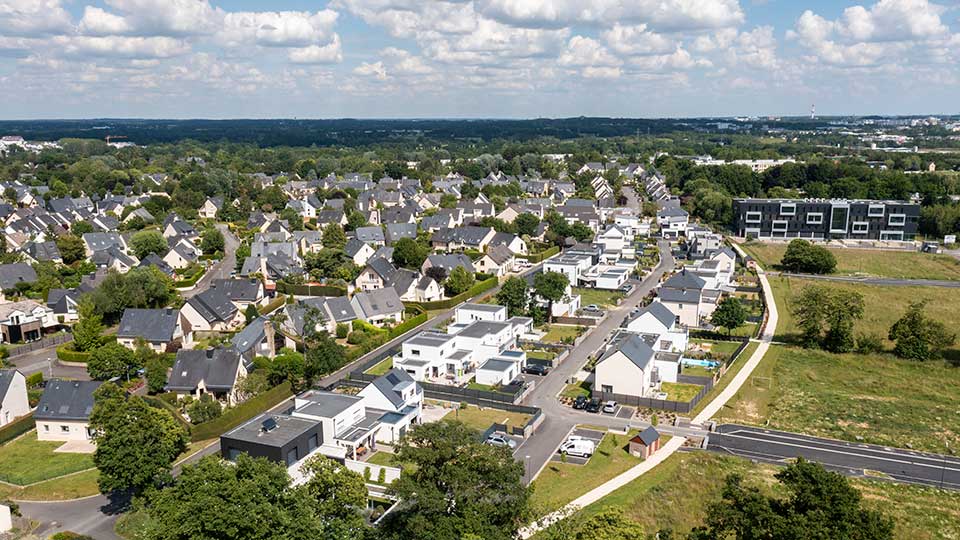 Lotissement Carré Villeneuve à Saint-Grégoire (35) - Lamotte Aménageur Lotisseur